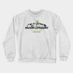 Keep away negativity, enjoy life, spice it up with a trip to the mountains for some camping, hiking, mountain biking and outdoor adventure. Crewneck Sweatshirt